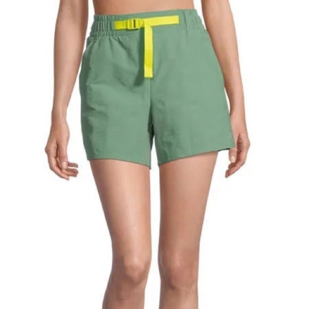 Nwt Xersion Womens High Rise Workout Shorts Green size xxl p3